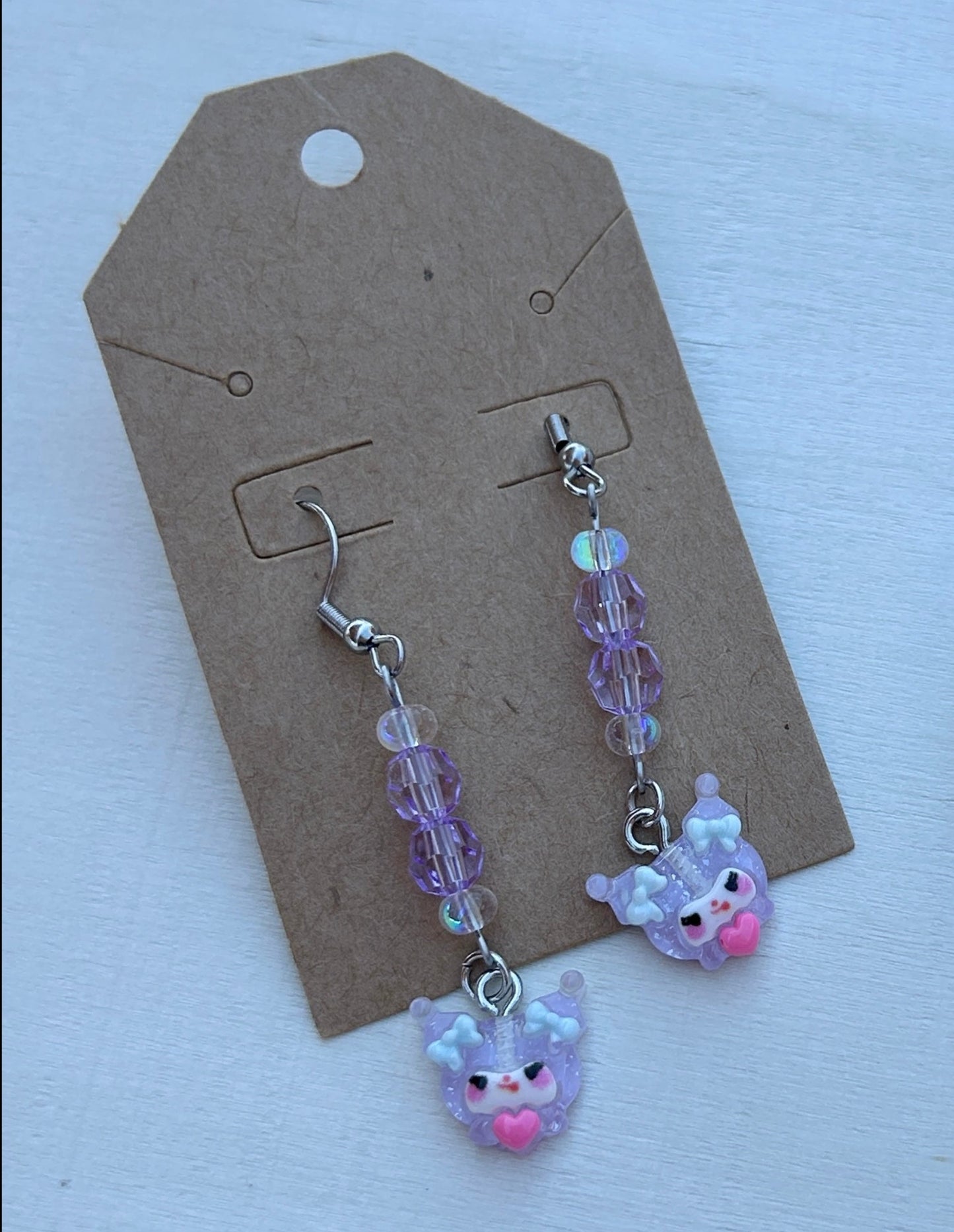 Kuromi (Purple) Earrings