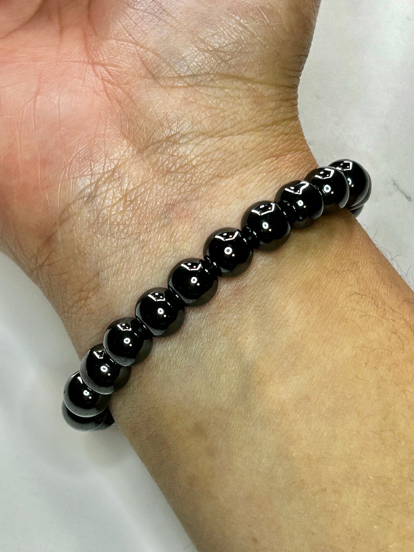 Plated Hematite Bracelet